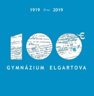 100 LET GYMNÁZIA ELGARTOVA