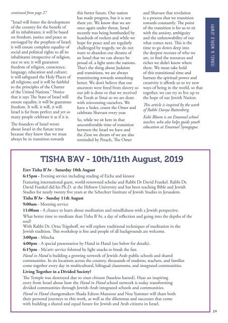 TELL Magazine August - September 2019