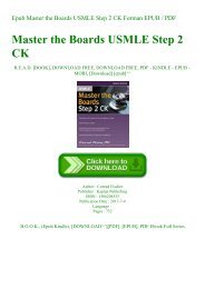 Epub Master the Boards USMLE Step 2 CK Forman EPUB  PDF