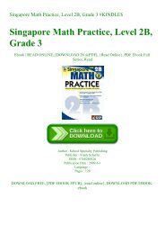 (READ PDF EBOOK) Singapore Math Practice  Level 2B  Grade 3 #KINDLE$