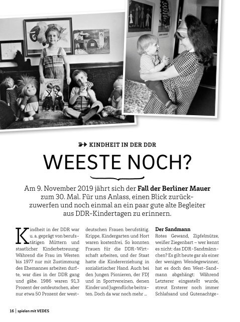 VM29_VEDES Magazin Frühjahr/Sommer