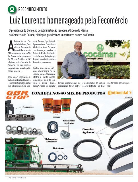 Jornal Cocamar Agosto 2019