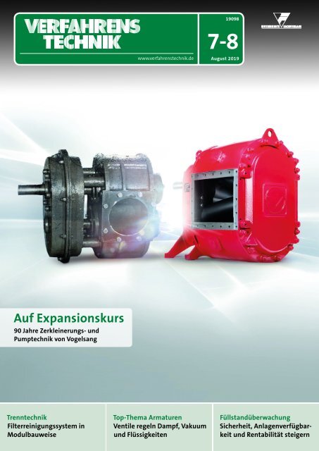 Verfahrenstechnik 7-8/2019