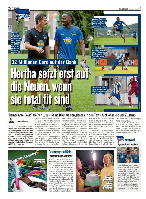 Berliner Kurier 06.08.2019