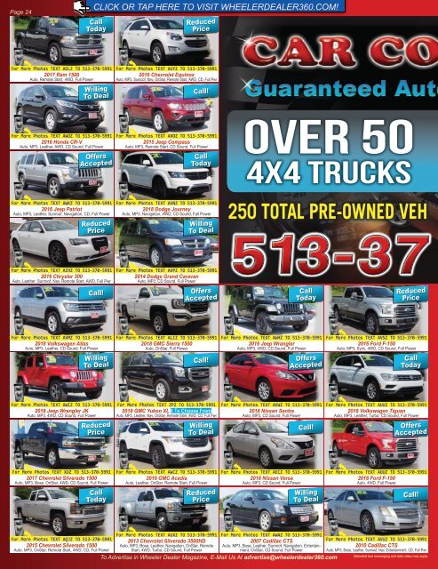 Wheeler Dealer 360 Issue 32, 2019