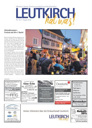 Leutkirch hat was 07.08.2019