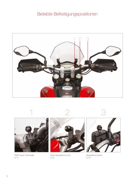 RAM Mounts Powersports Katalog DEUTSCH