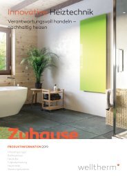 Welltherm Katalog 2019 komplett Deutsch