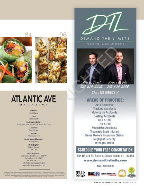 Atlantic Ave Magazine - August 2019