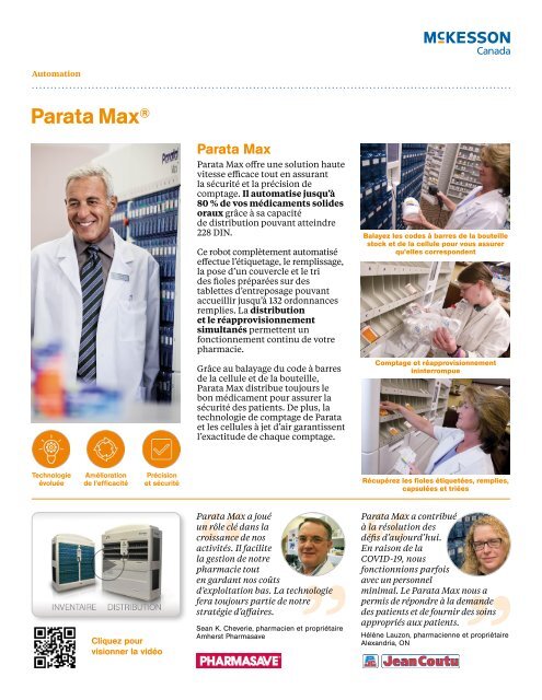 Parata Max Brochure FR