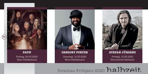 "halbzeit": Das Programm der NK Kulturgesellschaft im zweiten Halbjahr 2019