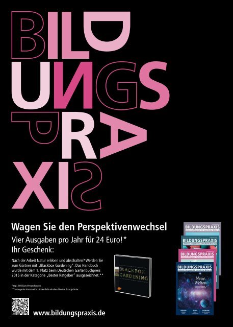 BILDUNGSPRAXIS 03/2019