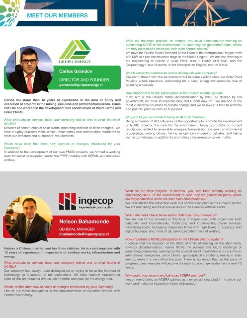 Newsletter ACERA - Julio 2019