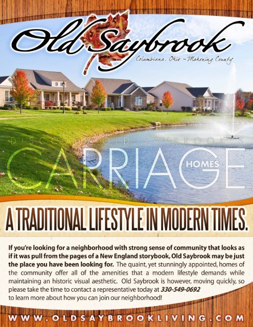 Old Saybrook Carriage Home Brochure