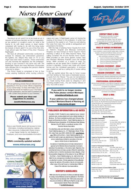 The Montana Pulse - August 2019