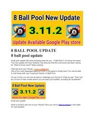 8 Ball Pool Free Hack Miniclip And Unblocked