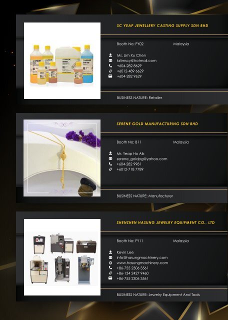 PSG 2019 EXHIBITOR PROFILE