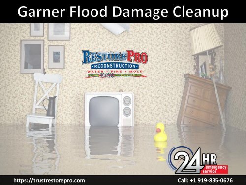 Garner Flood Damage Cleanup