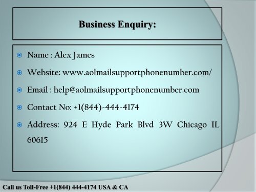 Yahoo Customer Service Contact Number