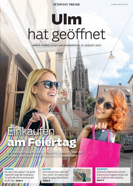 2019/32 - Ulm hat geöffnet