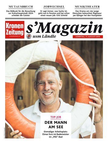 s'Magazin ums Ländle, 11. August 2019