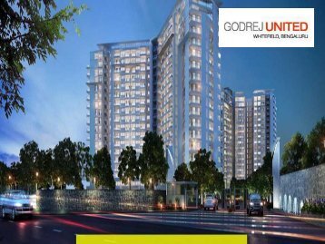 Godrej United Residential property in Bangalore