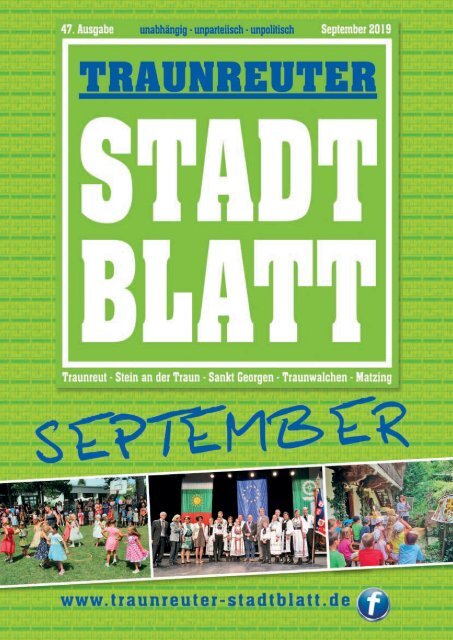 Traunreuter Stadtblatt September 2019