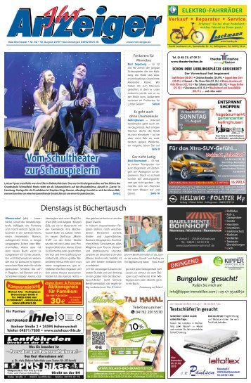 Ihr Anzeiger Bad Bramstedt 32 2019