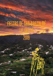 Programa Fiestas San Bartolo 2019