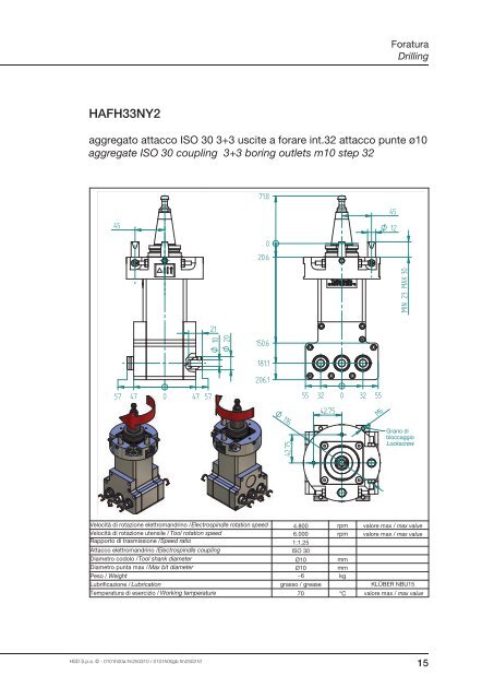 Grease lubricated - HSD