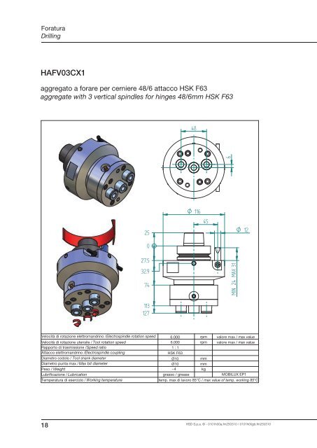 Grease lubricated - HSD