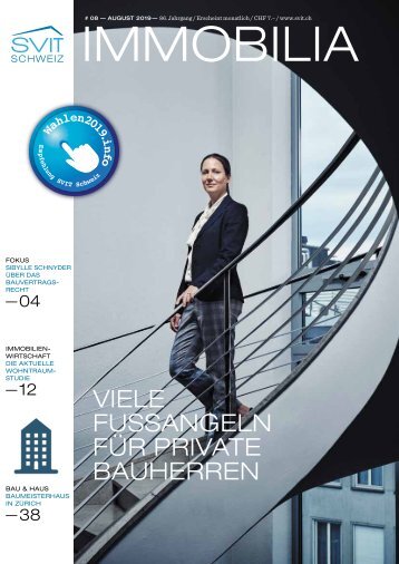 immobilia 2019/08 - SVIT