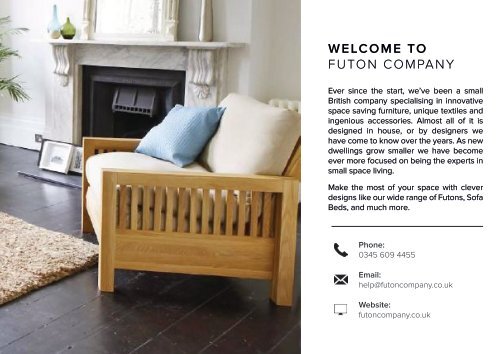 Futon Company Catalogue August 2019