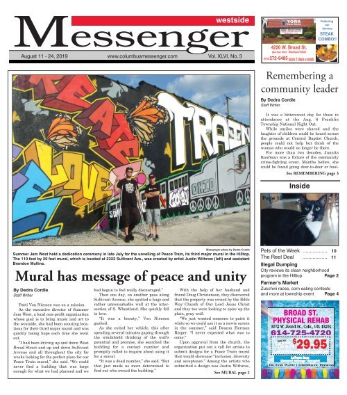 Westside Messenger - August 11th, 2019