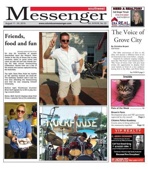 Southwest Messenger - August 11th, 2019