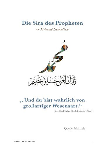 Die Sira des Propheten von Mohamed Laabdallaoui- die Orginaldatei