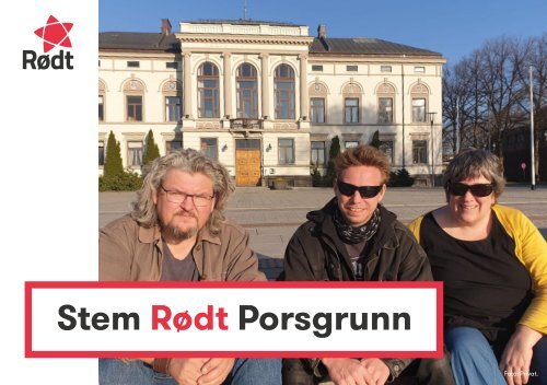 Valgprogram 2019 - Roedt Porsgrunn
