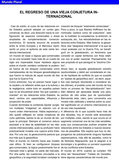 REVISTA MUNDO PLURAL