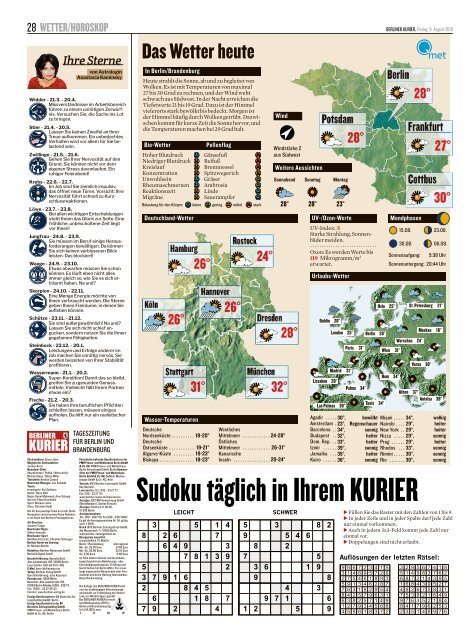 Berliner Kurier 09.08.2019