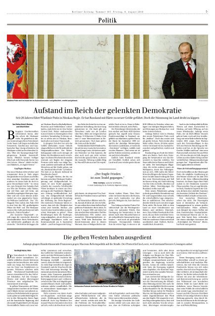 Berliner Zeitung 09.08.2019