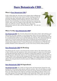 Don't Waste Time! 9 Facts Until You Reach Your Sure Botanicals Cbd