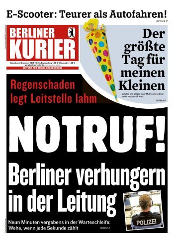 Berliner Kurier 10.08.2019