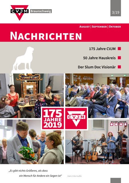 CVJM Braunschweig e.V. - Nachrichten 2019-03