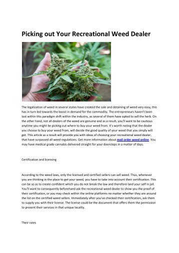 4 mail order weed online