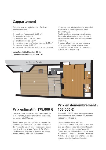 Vente appartement en démembrement