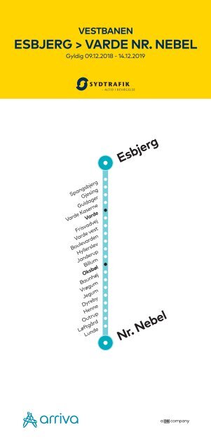 Esbjerg - Nørre Nebel | K19 | Arriva