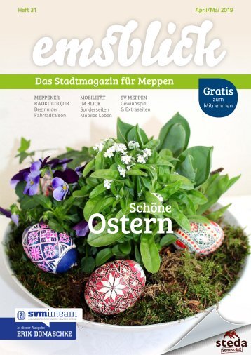 Emsblick Meppen - Heft31 - April/Mai 2019