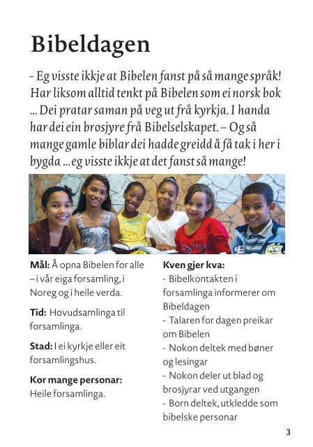 Bruk Bibelen: Bibeldagen (nn)