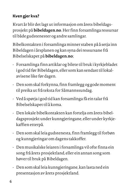 Bruk Bibelen: Bibeldagen (nn)