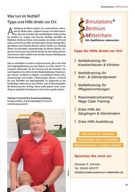 STADTJournal Ausgabe August 2019